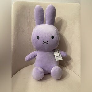 Miffy Lavender Stuffed Animal- Large 15 inches